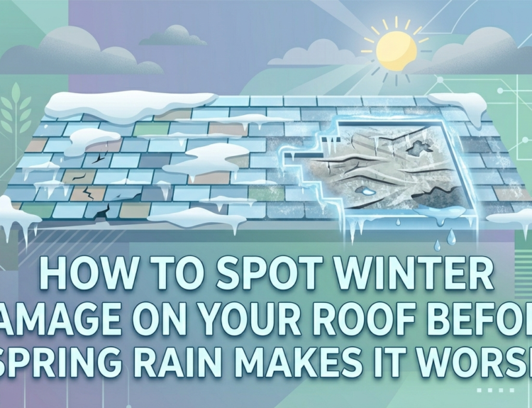 How to Spot Winter Damage on Your Roof Before Spring Rain Makes It Worse